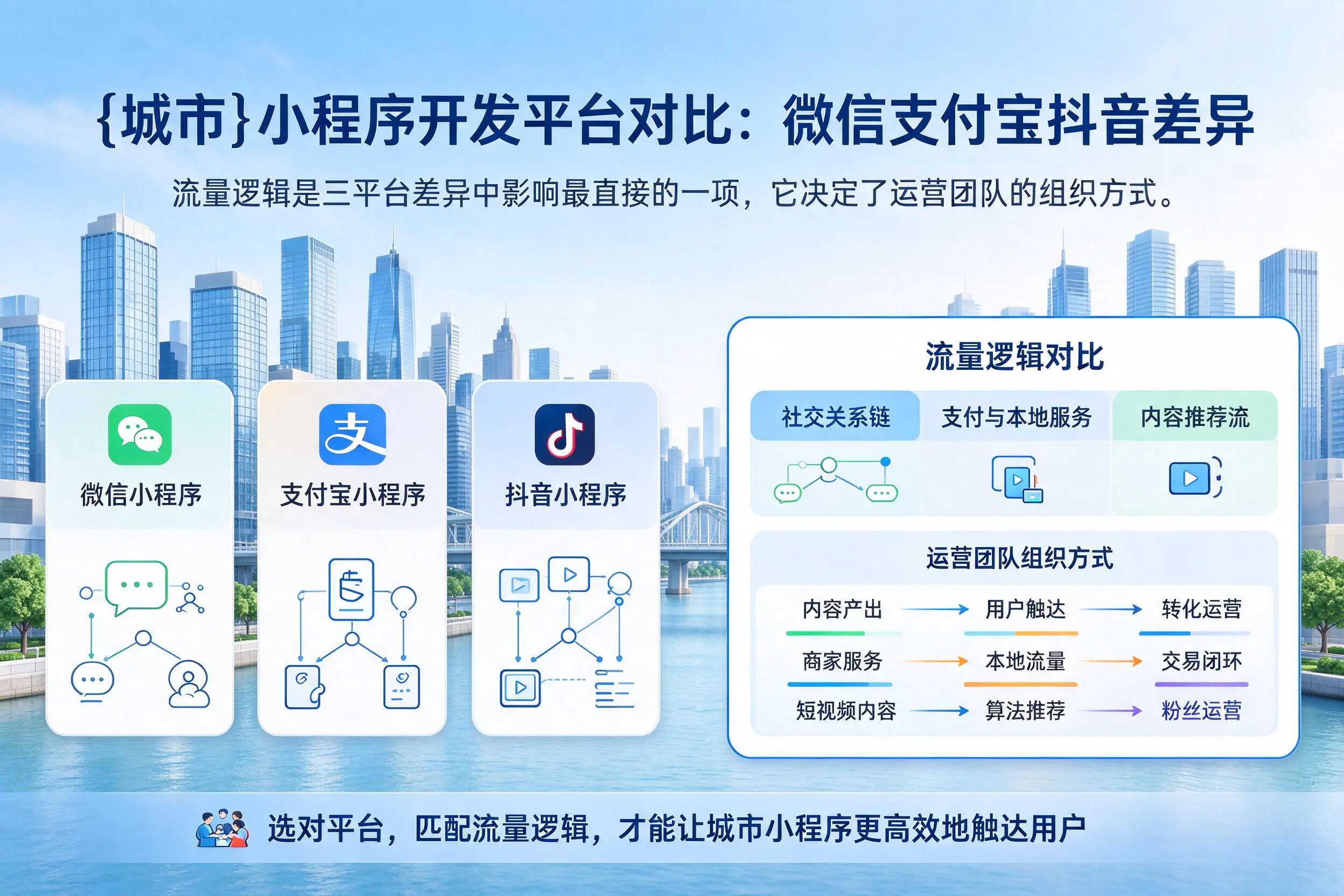 潍坊小程序开发平台对比:微信支付宝抖音差异