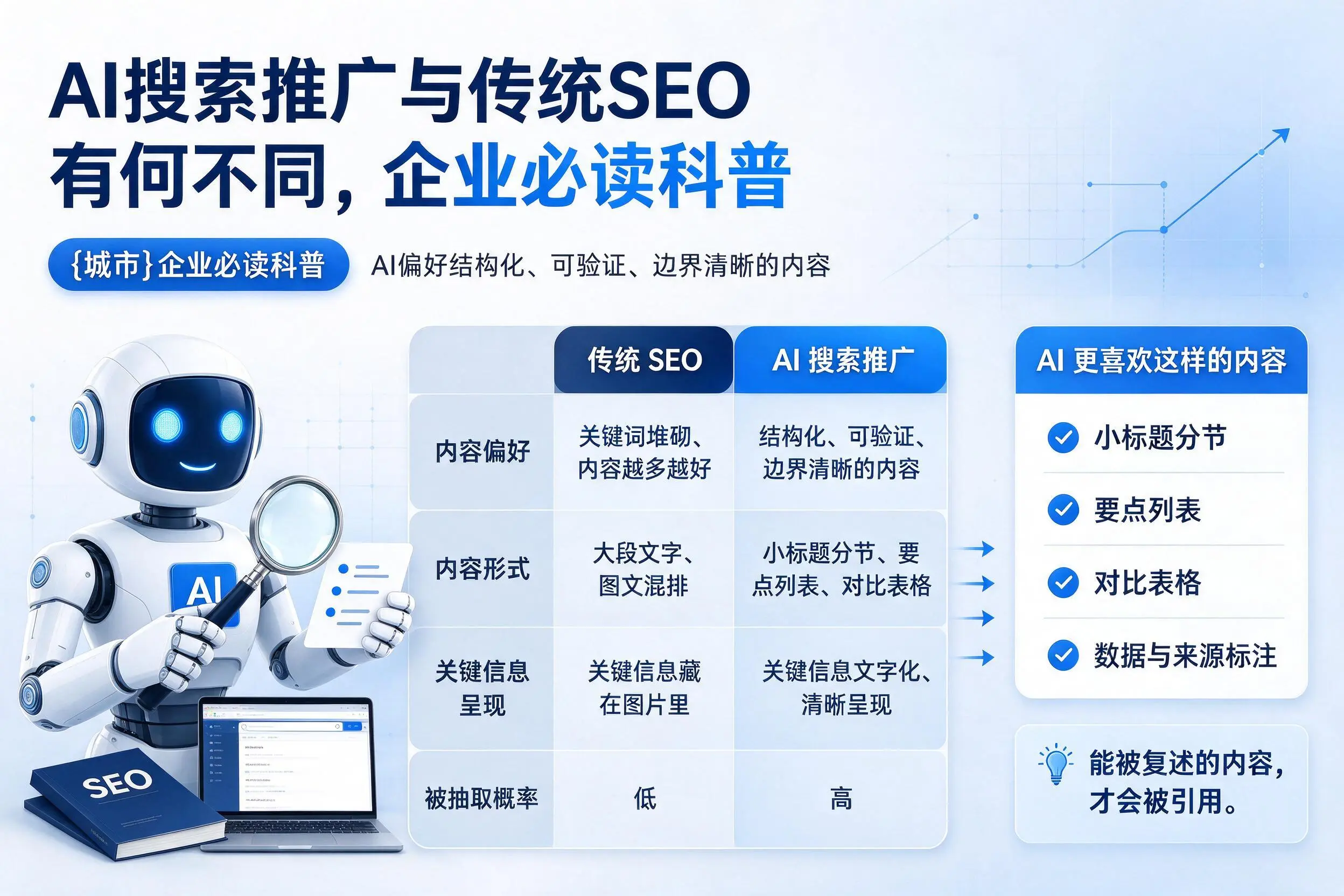 AI搜索推广与传统SEO有何不同,潍坊企业必读科普