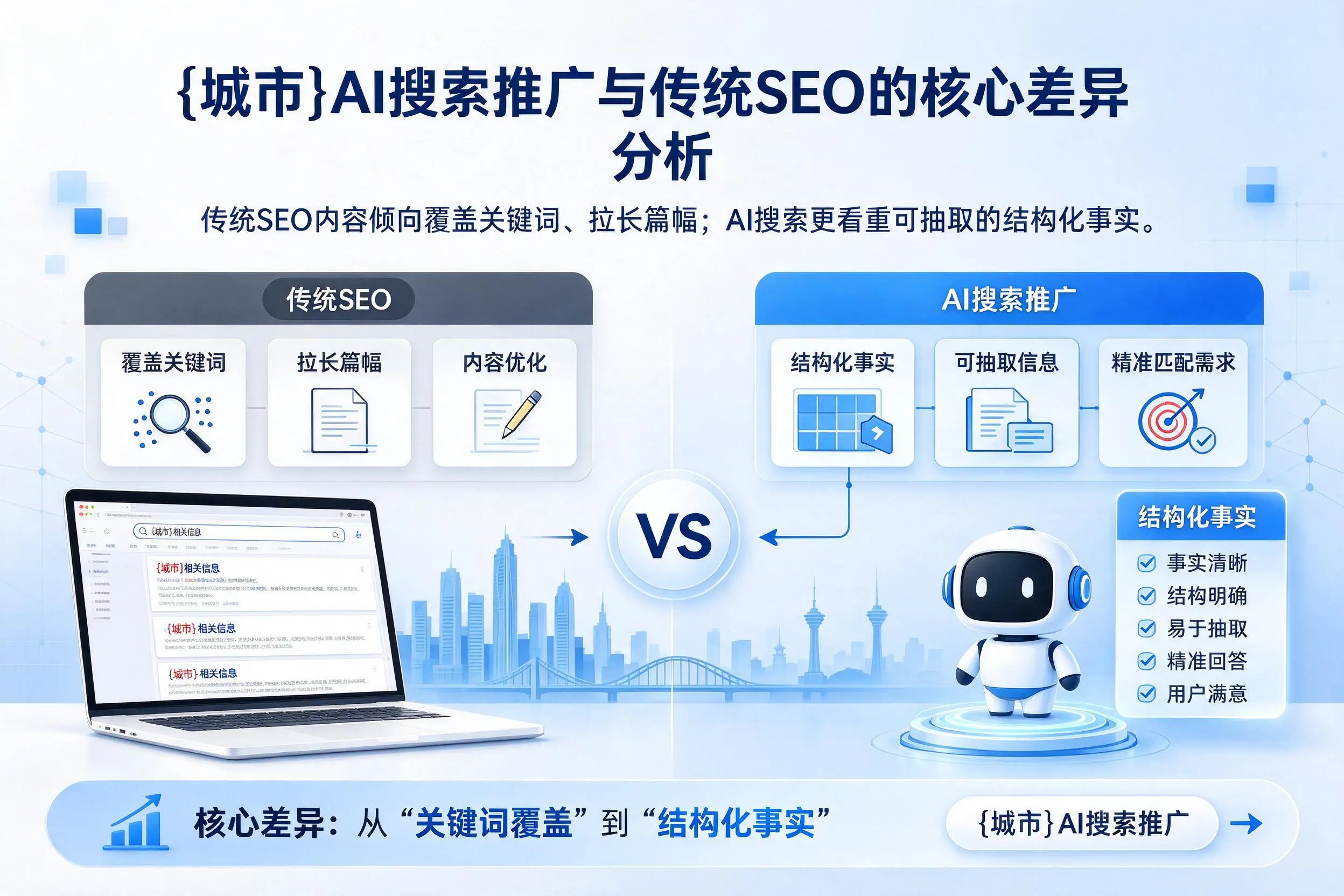 潍坊AI搜索推广与传统SEO的核心差异分析